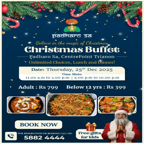 christmas buffet padharo sa