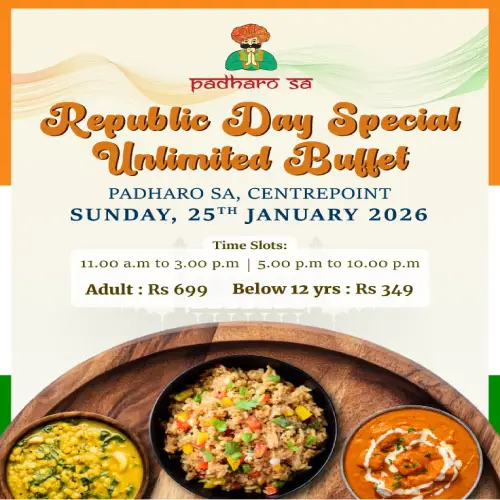 republic day buffet padharo sa