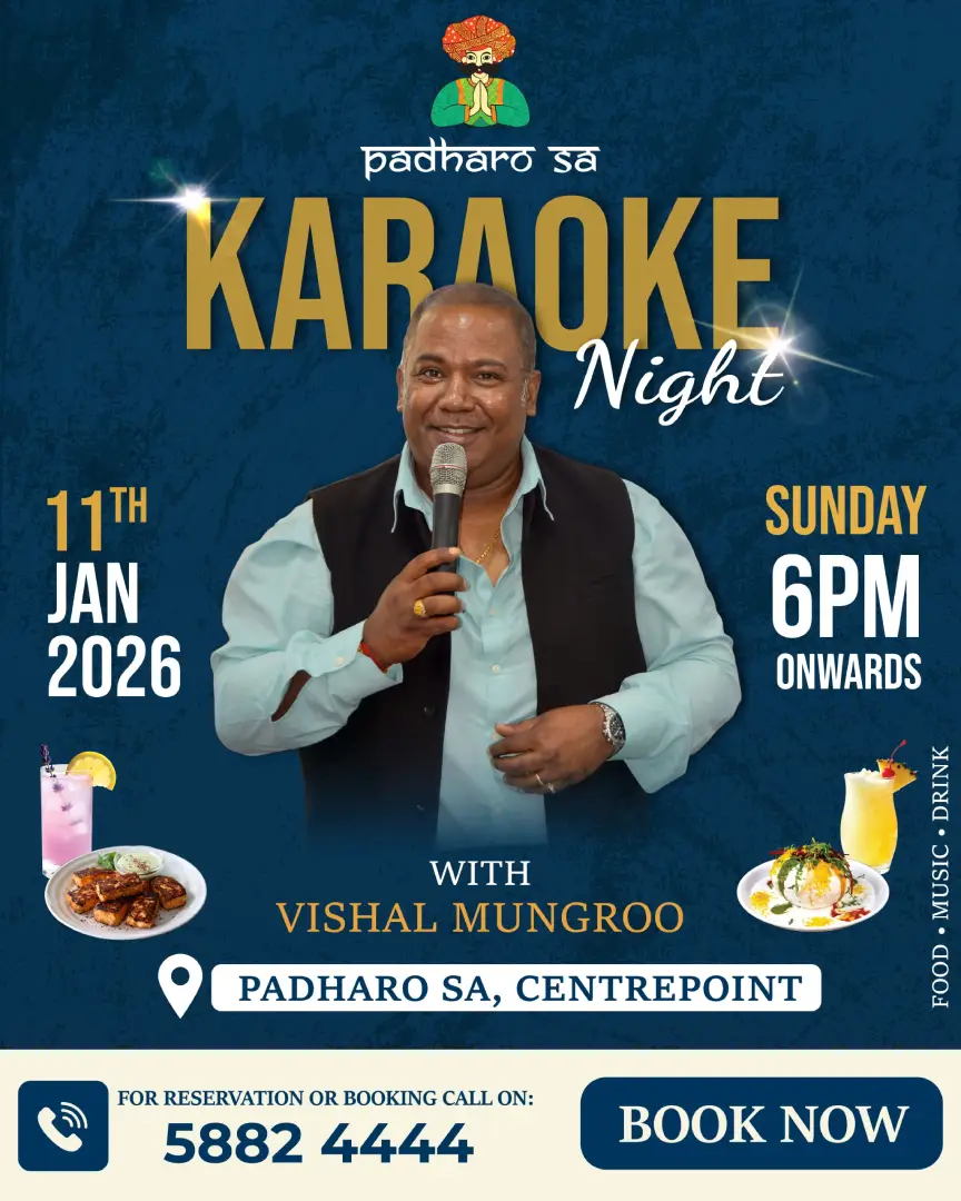 Padharo Sa Karaoke Night – Live Music, Food & Drinks
